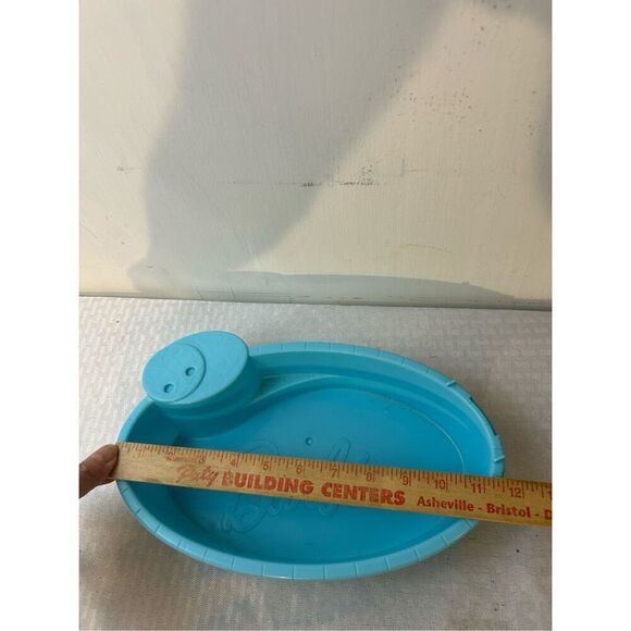 2 blue Barbie doll swimming pool 12x7" - Picture 2 of 3